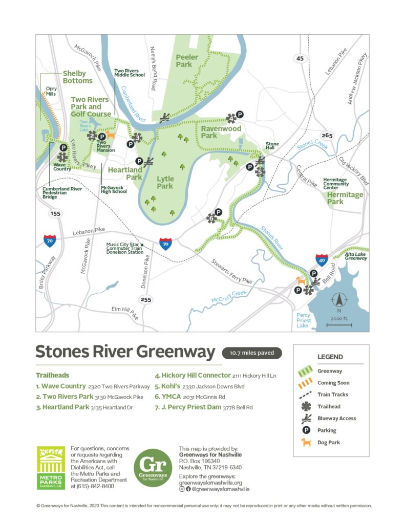 Stones River Greenway - Greenways for Nashville